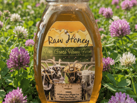 Four Goats Honey Farm Early Spring Jar